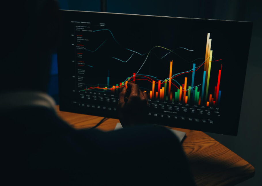 A man running a cryptojacking