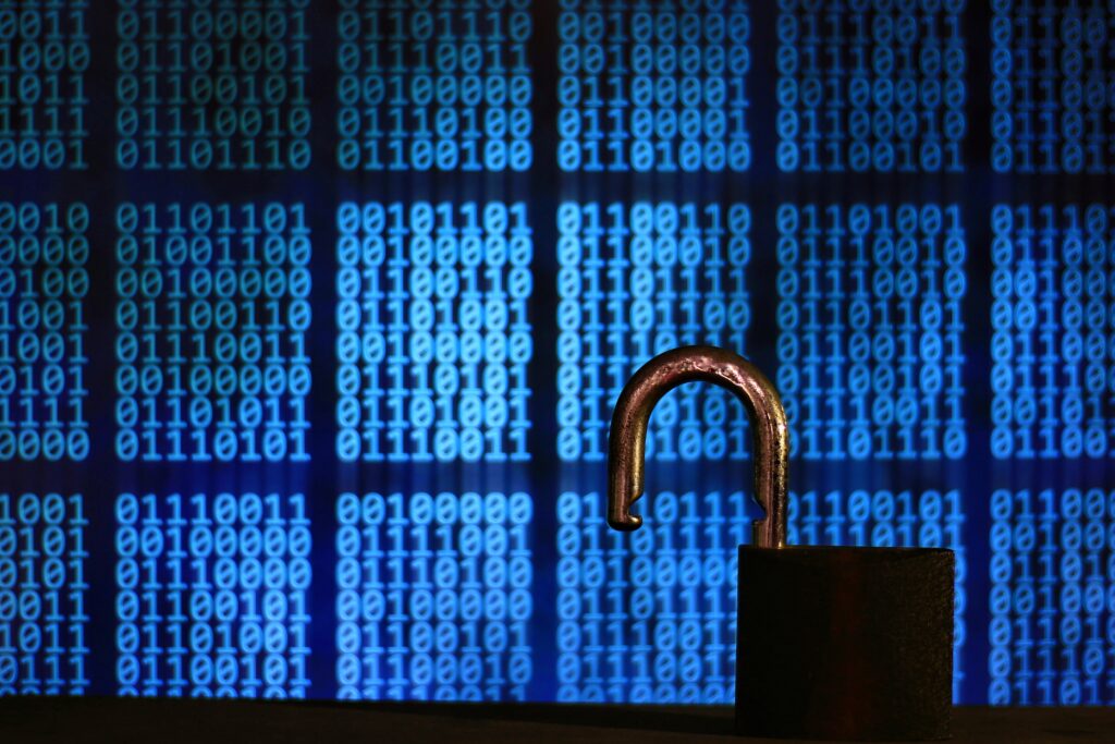 Discretionary Access Control in Cybersecurity: A Complete Guide 4 close up illuminated text wall